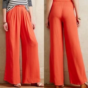 Harlyn Orange Wide Leg Pant